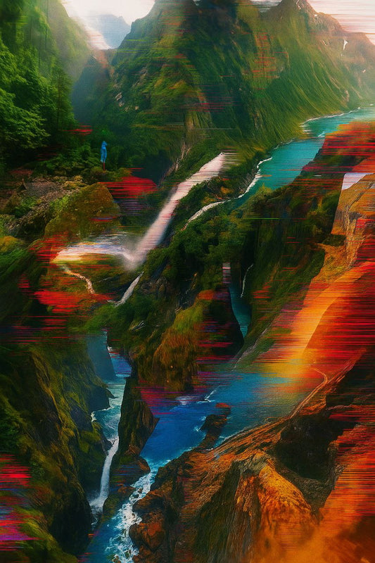 3D magic mountain Glitch