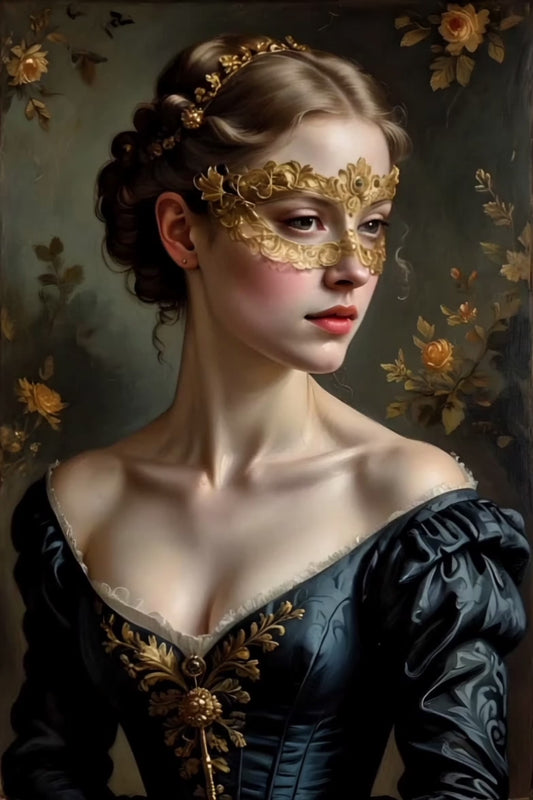 elegant aristocratic lady