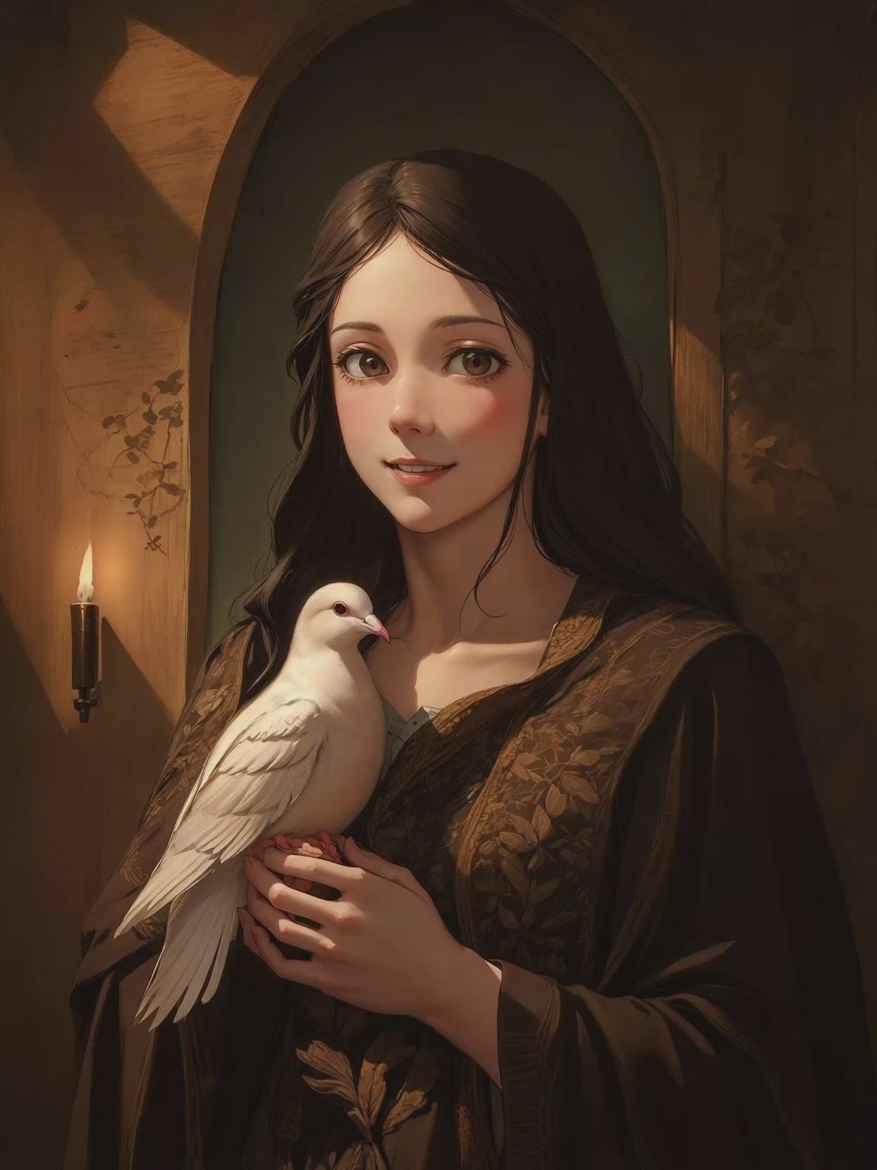 anime-style girl